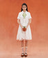 Scallop Embroidered Flare Skirt
